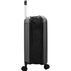 vidaXL Koffer met slot Donkergrijs 34 x 23 x 55.5 cm ABS Kunststof