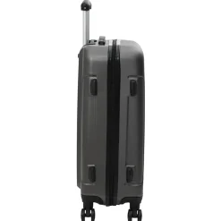 vidaXL Koffer met slot 3 st Donkergrijs 50 x 31 x 78 cm ABS Kunststof