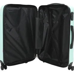 vidaXL Koffer met slot 3 st Muntgroen 50 x 31 x 78 cm ABS Kunststof