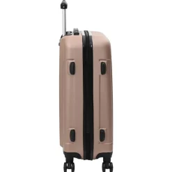 vidaXL Koffer met slot 3 st Rose Gold 50 x 31 x 78 cm ABS Kunststof