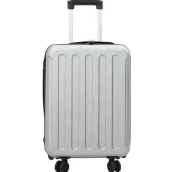 vidaXL Koffer met slot Zilver 34 x 23 x 55.5 cm ABS Kunststof