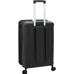 vidaXL Koffer met slot Zwart 34 x 23 x 55.5 cm ABS Kunststof