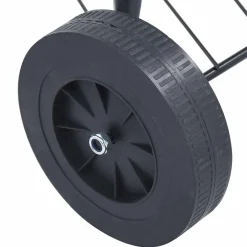 vidaXL Kogelbarbecue houtskool met wieltjes XXL 44 cm