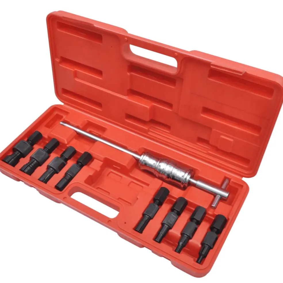 vidaXL Kogellagertrekker blind gat set