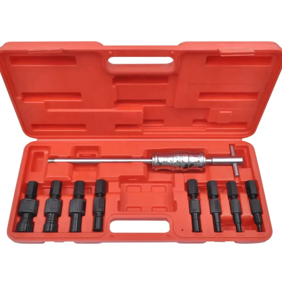 vidaXL Kogellagertrekker blind gat set
