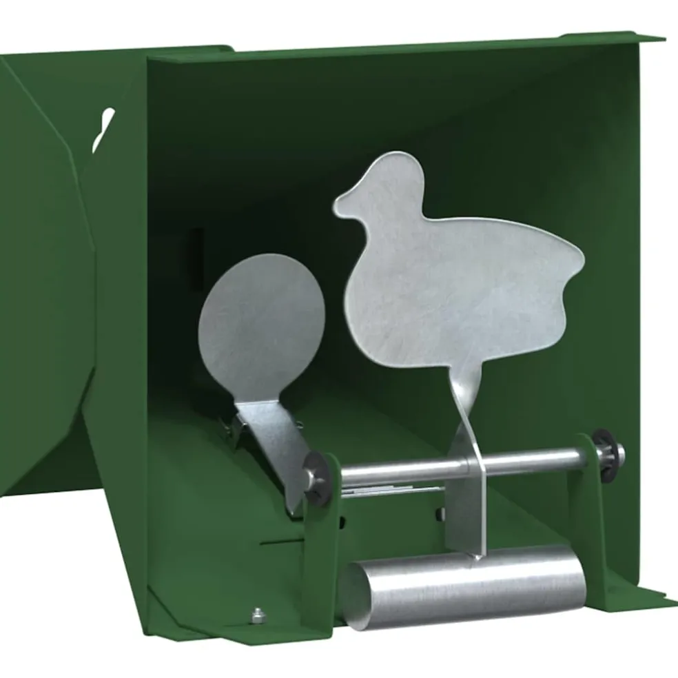 vidaXL Kogelvanger Groen 14 x 14 x 19 cm Staal