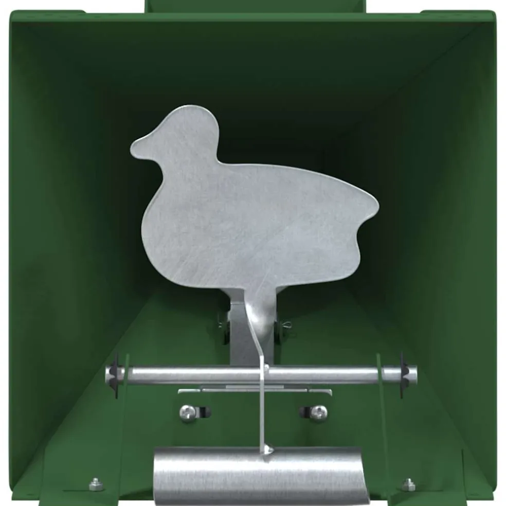 vidaXL Kogelvanger Groen 14 x 14 x 19 cm Staal