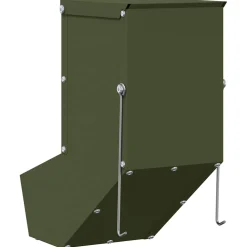 vidaXL Konijnenvoer Olijfgroen 12,5 x 26 x 28,5 cm 1 kg