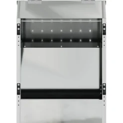 vidaXL Konijnenvoer zilver 33,5 x 25,5 x 45,5 cm 3 kg
