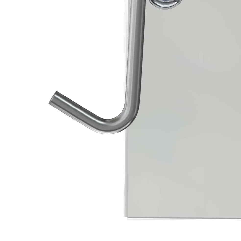 vidaXL Konijnenvoer Zilver 12,5 x 12,5 x 25 cm 1,5 kg