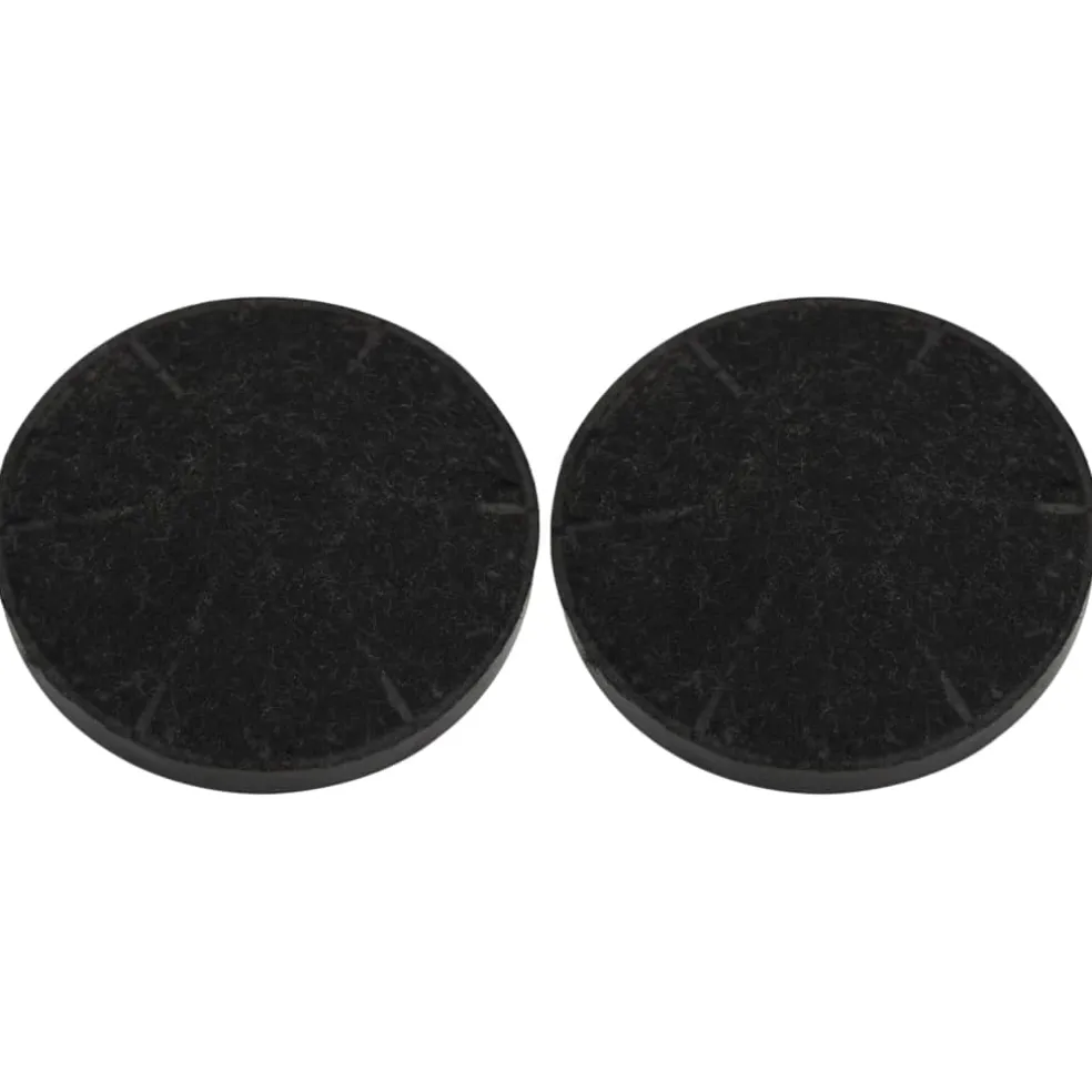 vidaXL Koolstoffilters voor afzuigkap 2 st 105x21 mm