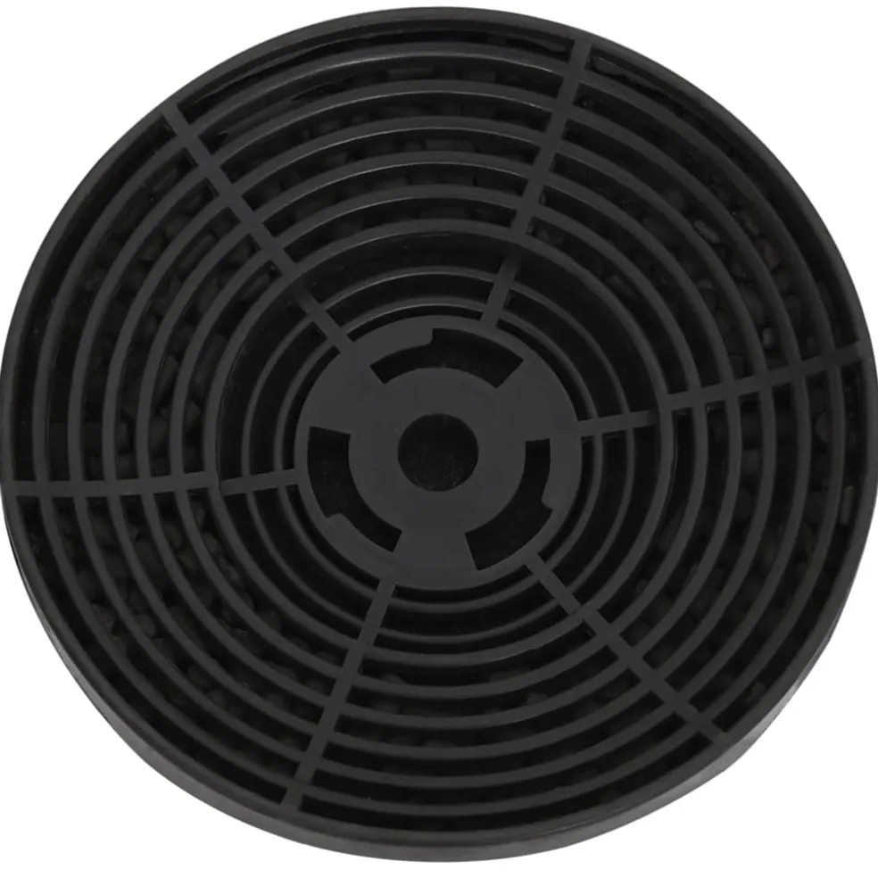 vidaXL Koolstoffilters voor afzuigkap 2 st 105x21 mm
