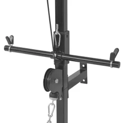 vidaXL Krachttoren voor aan de wand met halterset 30,5 kg