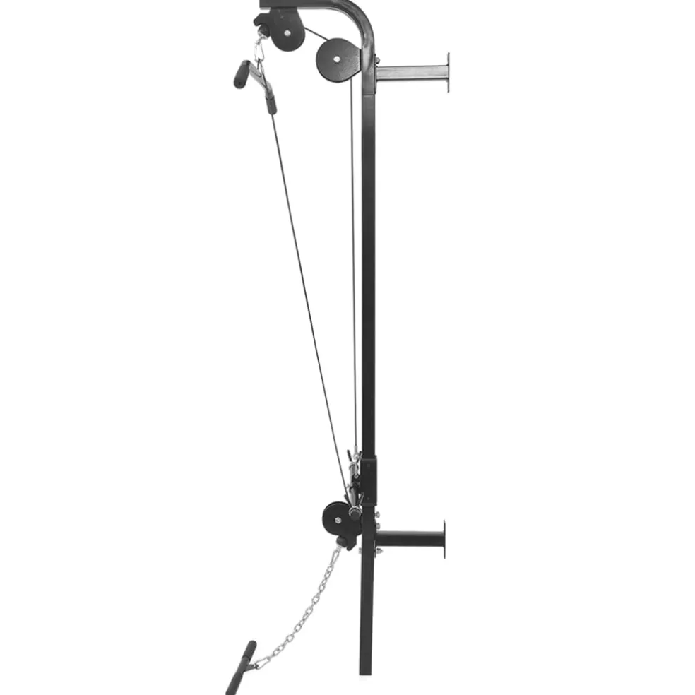 vidaXL Krachttoren voor aan de wand met halterset 30,5 kg