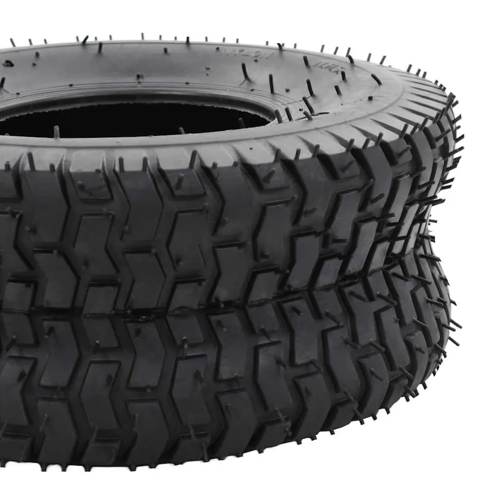 vidaXL Kruiwagenbanden 2 st 15x6.00-6 4PR rubber