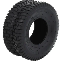 vidaXL Kruiwagenbanden 2 st 15x6.00-6 4PR rubber