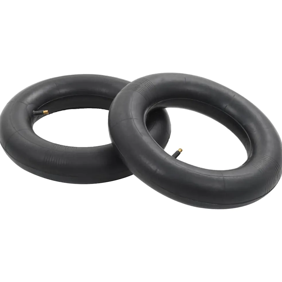 vidaXL Kruiwagenbinnenbanden 2 st 3.50-8/16x4/4.00-8/400x100 rubber