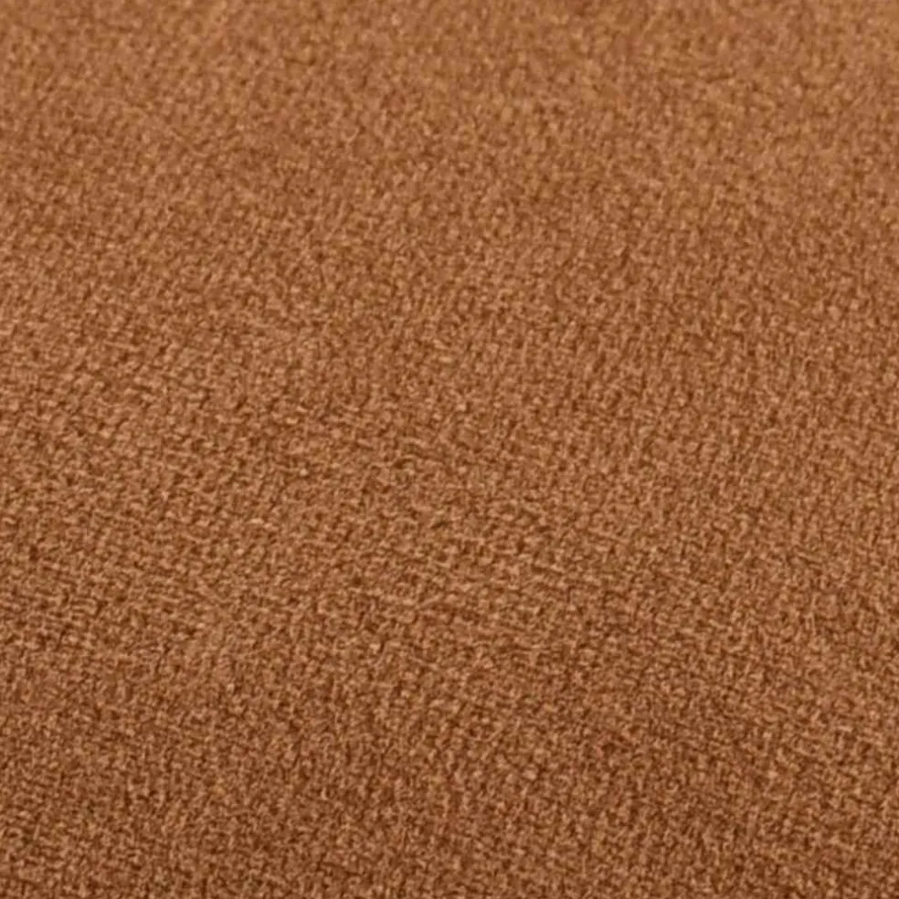 vidaXL Kruk fluweel 28 x 36 cm bruin en goudkleurig