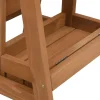vidaXL Krukje inklapbaar massief vurenhout