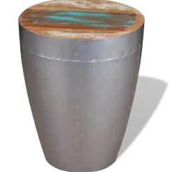 vidaXL Kruk luchtvaartstijl massief gerecycled hout