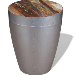 vidaXL Kruk luchtvaartstijl massief gerecycled hout