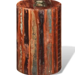 vidaXL Kruk massief gerecycled hout
