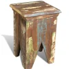 vidaXL Kruk massief gerecycled hout