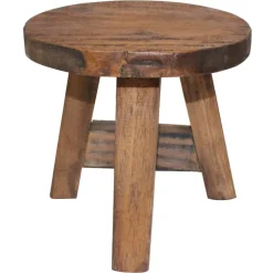 vidaXL Kruk massief mahoniehout