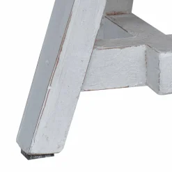 vidaXL Kruk Naturel 22 x 22 x 24 cm Mahoniehout
