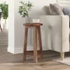 vidaXL Kruk Naturel 28 x 28 x 50 cm Mahoniehout