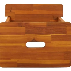 vidaXL Kruk 2-staps 40x38x50 cm massief acaciahout