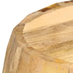 vidaXL Kruk trommelvormig massief mangohout