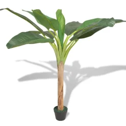 vidaXL Kunst bananenboom plant met pot 150 cm groen