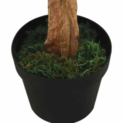 vidaXL Kunstboom met pot banaan 180 cm groen