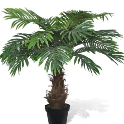 vidaXL Kunstboom met pot cycaspalm 80 cm