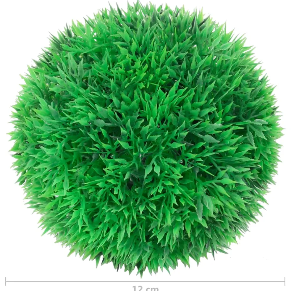 vidaXL Kunstbuxusbollen 4 st 12 cm