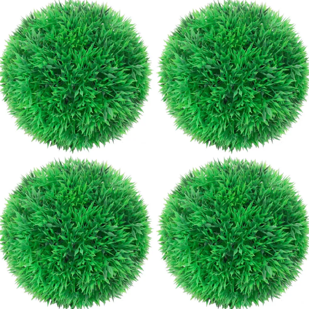 vidaXL Kunstbuxusbollen 4 st 12 cm
