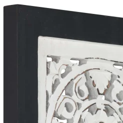 vidaXL Kunst Decoratie 40 x 40 x 1,5 cm Geconstrueerd hout