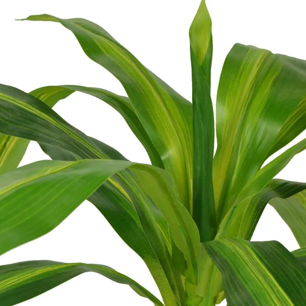 vidaXL Kunst dracena plant met pot 100 cm groen
