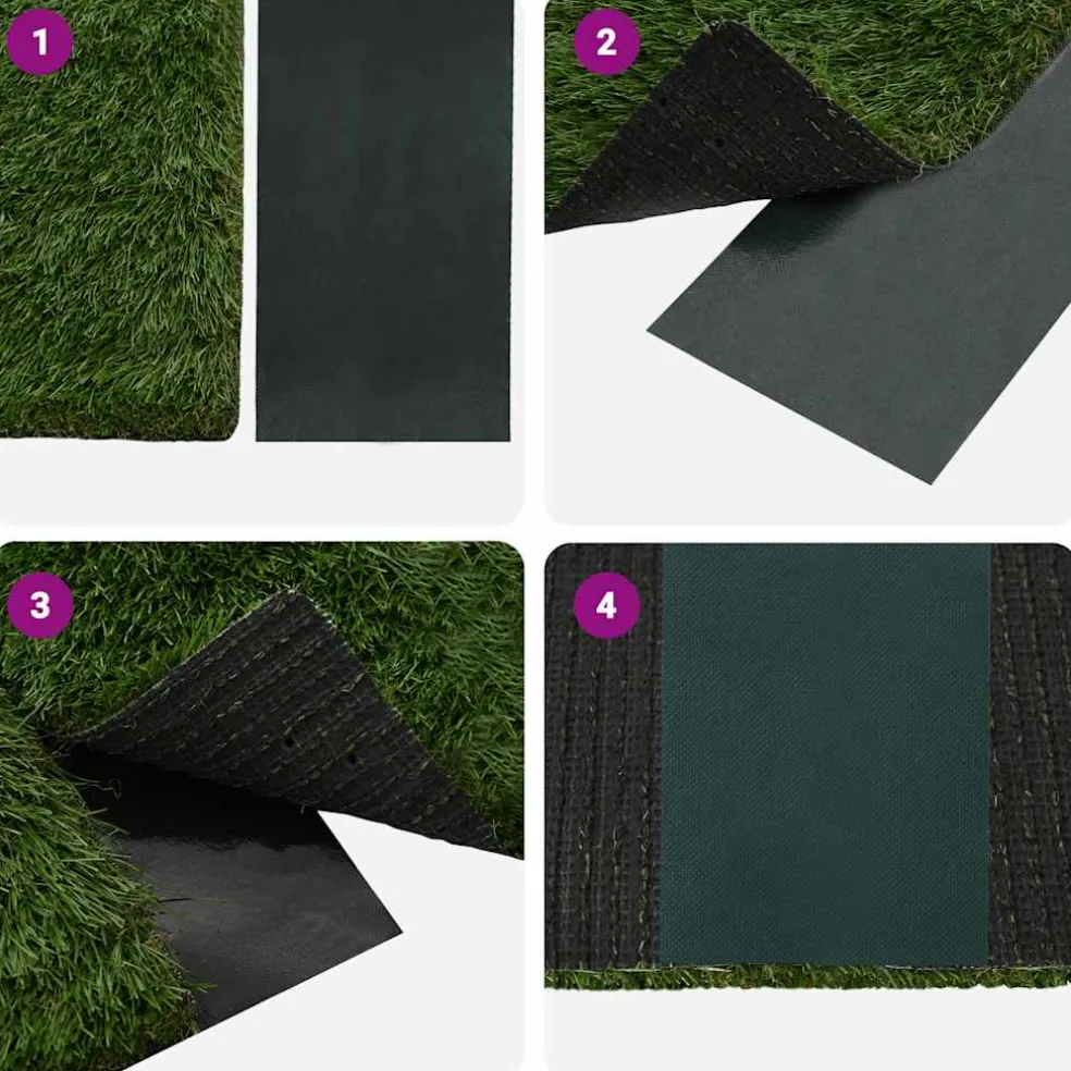 vidaXL Kunstgrastape 0,15x10 m groen