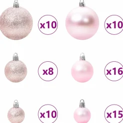 vidaXL Kunstkerstboom 180 cm 300 LED's Warmwit PVC en staal