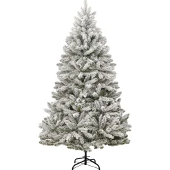 vidaXL Kunstkerstboom 180 cm 300 LED's Warmwit PVC en staal