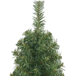 vidaXL Kunstkerstboom Groen 180 cm PVC en Staal en Kunststof