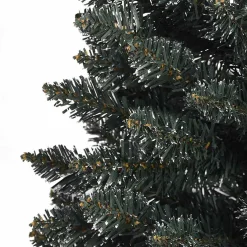 vidaXL Kunstkerstboom Groen 120 cm PVC en Plastic en Staal