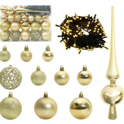 vidaXL Kunstkerstboom Groen 120 cm PVC en Plastic en Staal