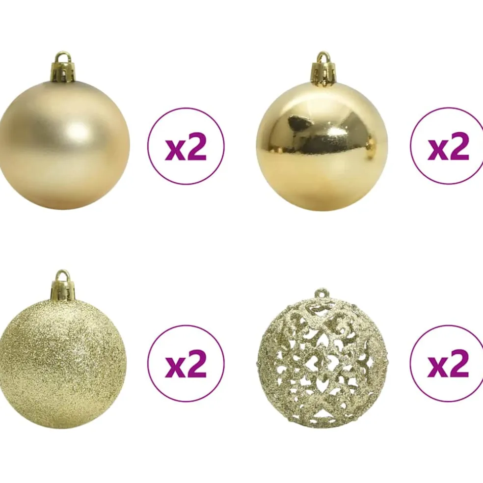 vidaXL Kunstkerstboom met 150 LED met standaard Groen 120 cm PE en PVC
