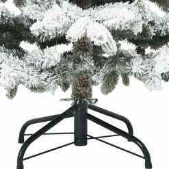 vidaXL Kunstkerstboom met 150 LED met standaard Wit 120 cm PE en PVC