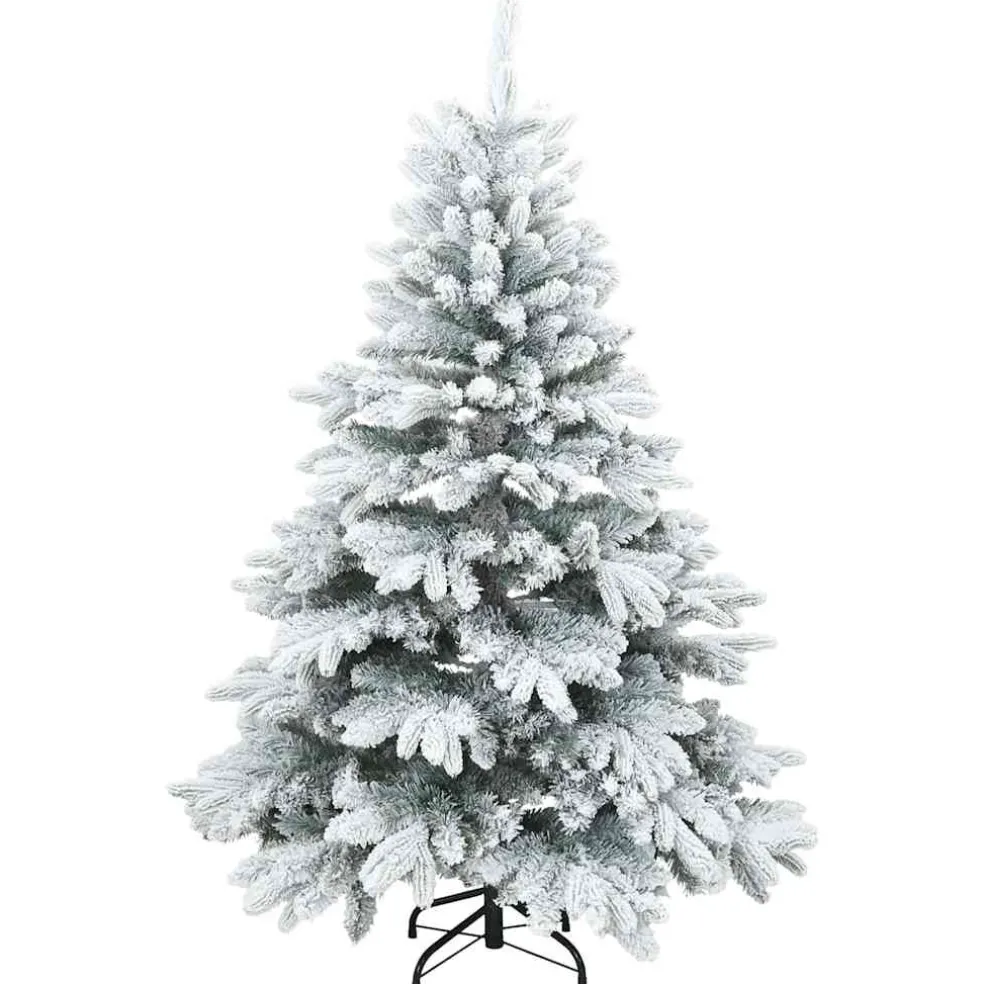 vidaXL Kunstkerstboom met 150 LED met standaard Wit 120 cm PE en PVC