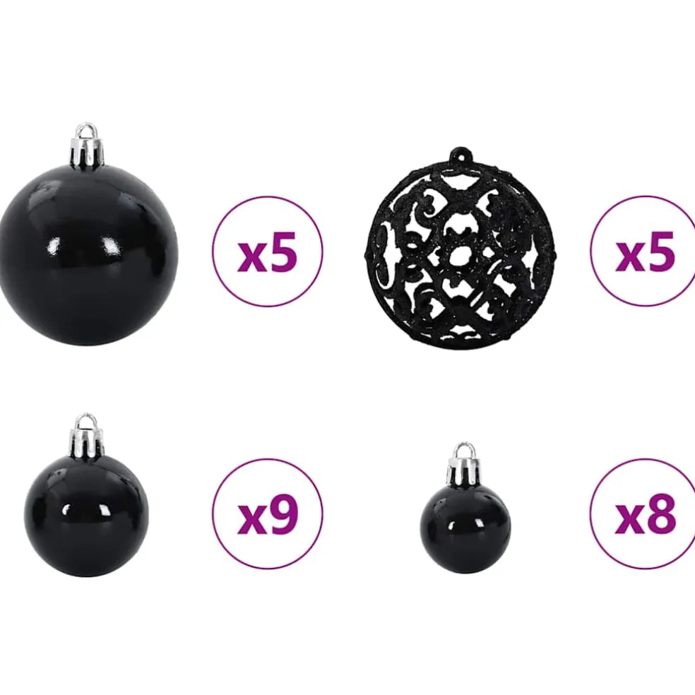 vidaXL Kunstkerstboom met 150 LED met standaard Wit 120 cm PE en PVC