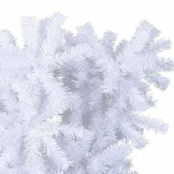 vidaXL Kunstkerstboom met 150 LED Wit 120 cm PVC en Staal